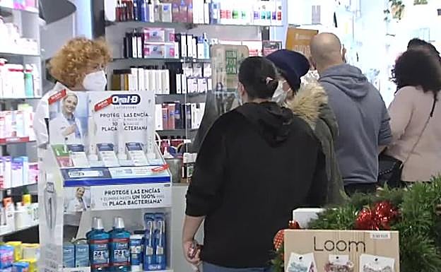 Las farmacias canarias vendieron 115.021 test de antígenos la semana antes de Navidad